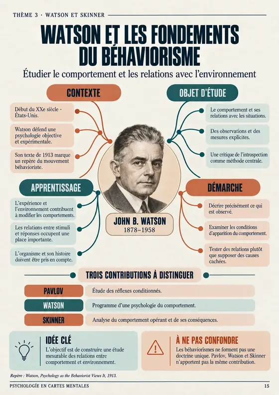 Page d'exemple : Watson et les fondements du béhaviorisme